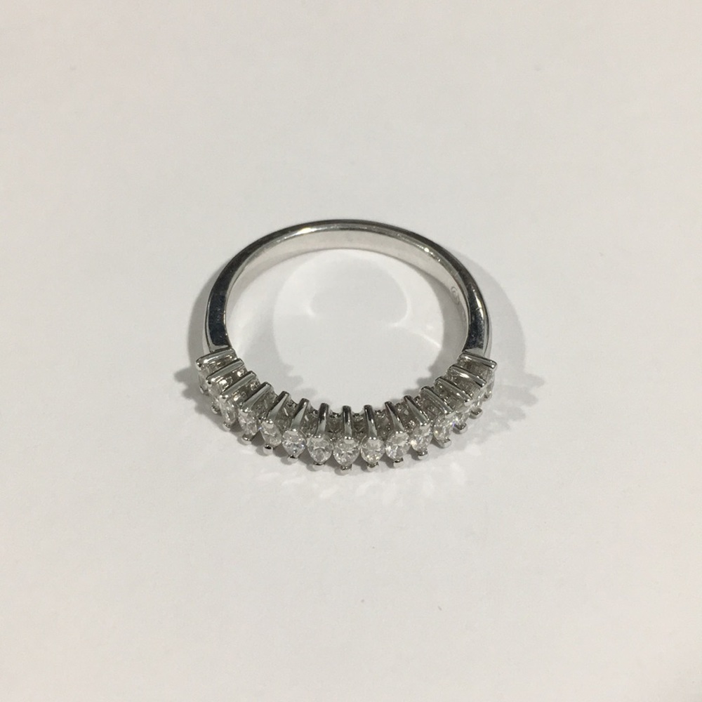 18k White Gold Marquis Shape Diamond 💎 Wedding💍 - Picture 4 of 7